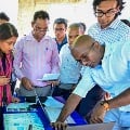 Mobile diagnostic van, a TB lab on wheels, supported by WHO and the Global Fund, handed over to Ministry of Health, Timor-Leste.