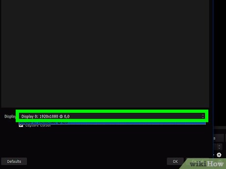 Step 5 Select the display you want to record.