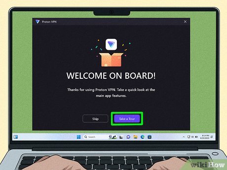 Step 2 Launch Proton VPN.