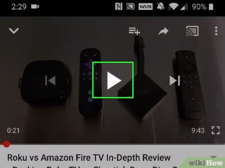 Step 4 Start playing the video on your mobile device.