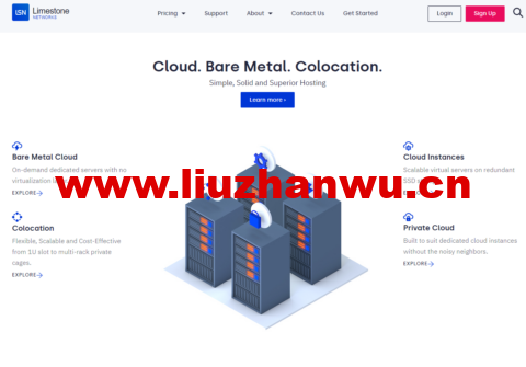 limestonenetworks：美国独立服务器，Intel Xeon 2236/64GB DDR4 ECC/2 x 970GB NVMe固态硬盘/100TB流量/1Gbps带宽，$135/月，可选芝加哥/达拉斯机房-主机之家测评
