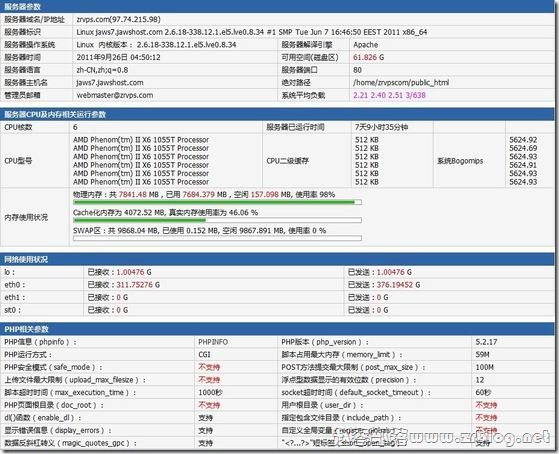 WapCinta：免费200MB美国空间