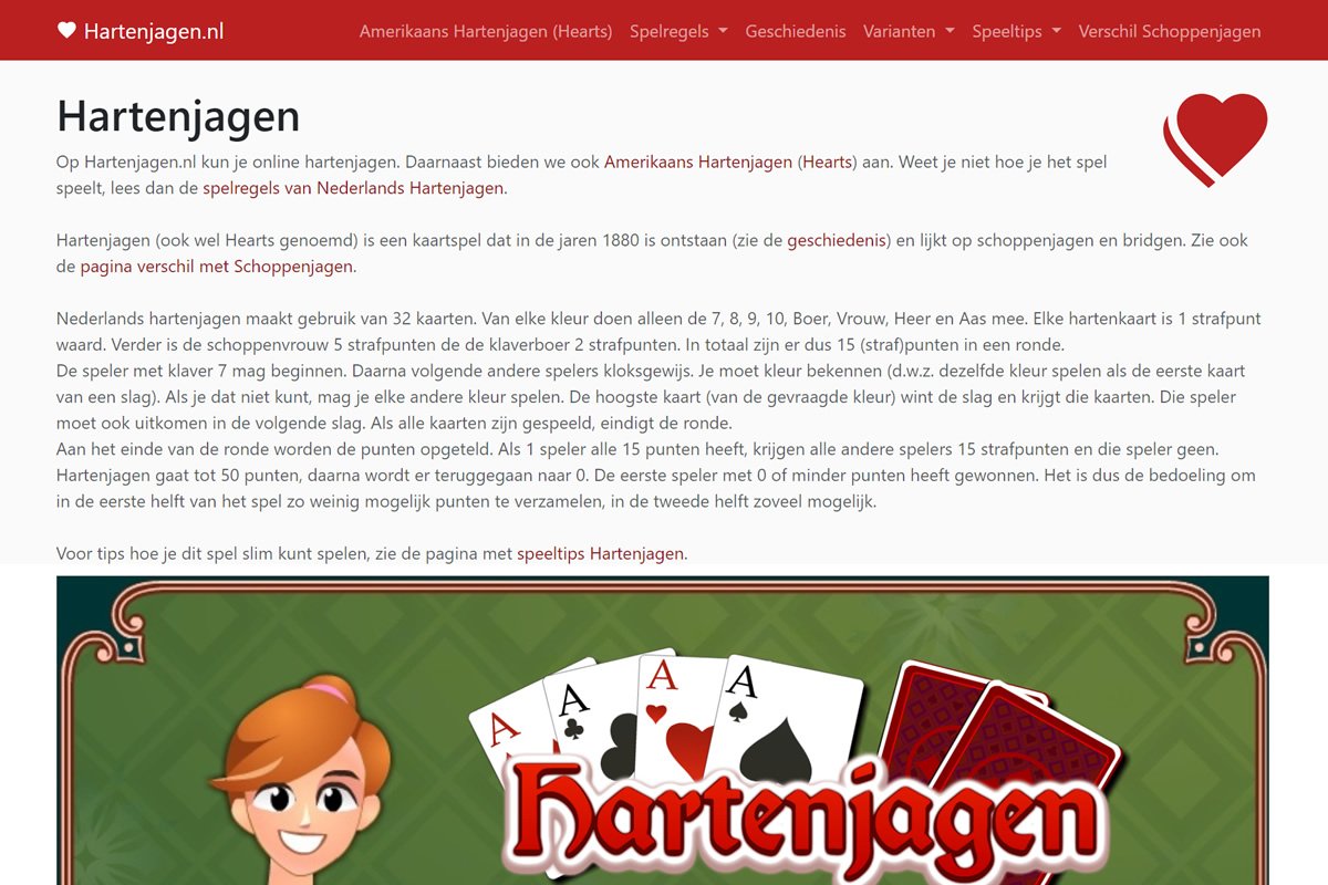 Hartenjagen site