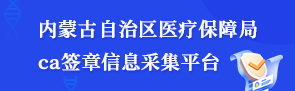 内蒙古自治区医疗保障局CA签章信息采集平台